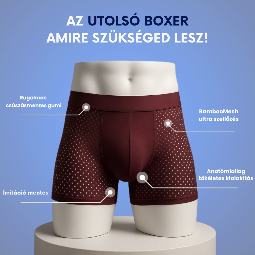 BoxerHero™ - Az igazi boxeralsó